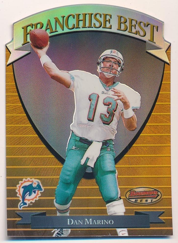 1999 Bowman Football Dan Marino #1 PSA 9