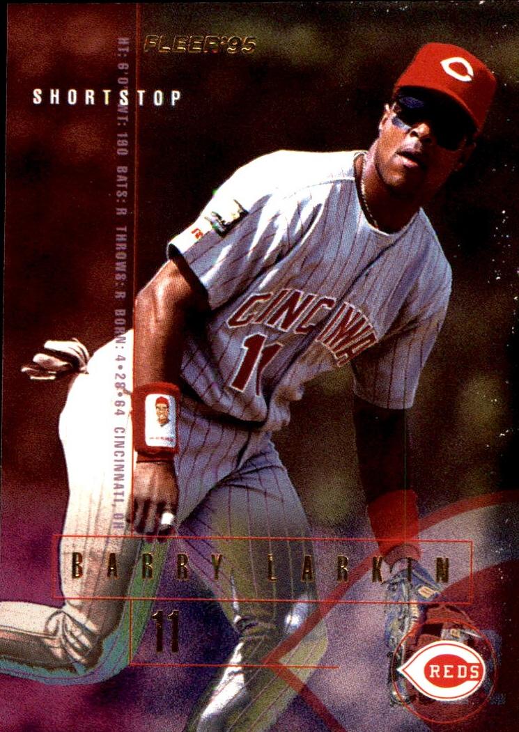 1995 Fleer Baseball Barry Larkin #439