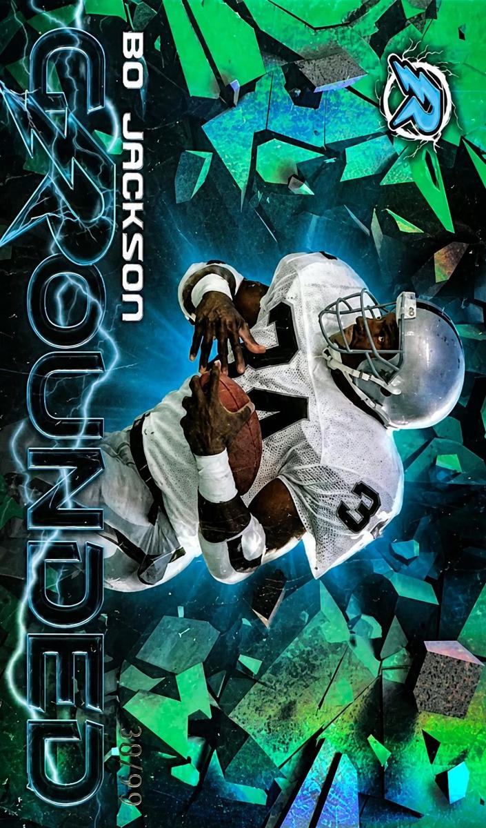 2023 Topps Composite Football Green Refractor Bo Jackson #RG-17