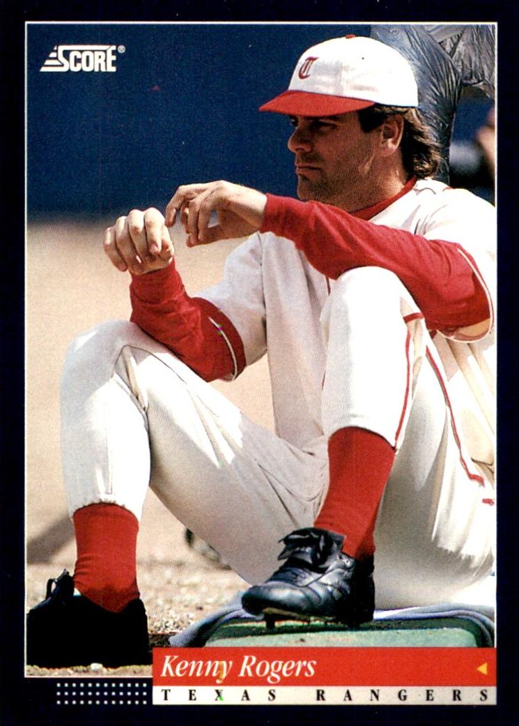 1994 Score Baseball Kenny Rogers #212