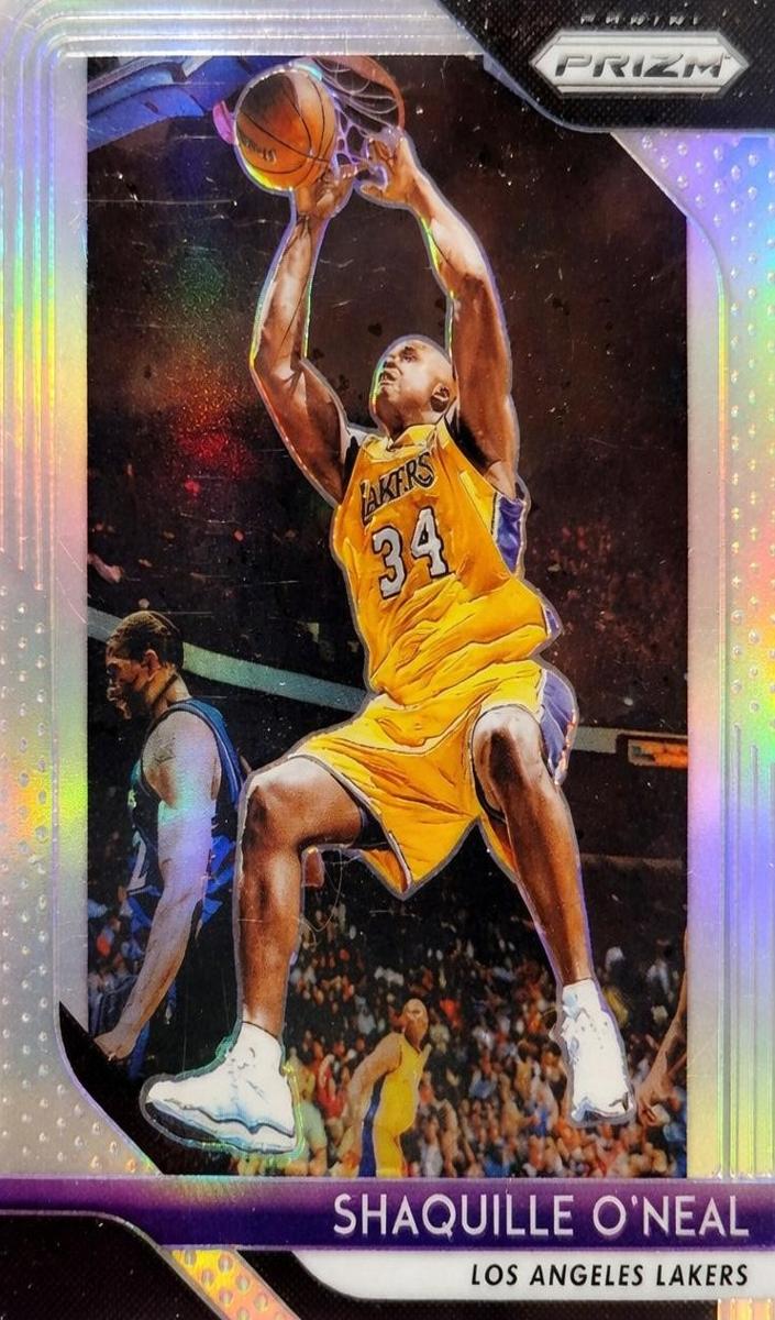 2018 Panini Prizm Basketball Prizms Silver Shaquille O'Neal #35 PSA 10