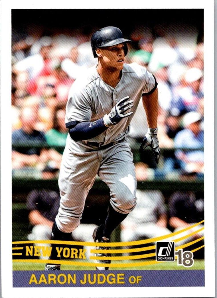 2018 Panini Donruss Baseball Aaron Judge #253