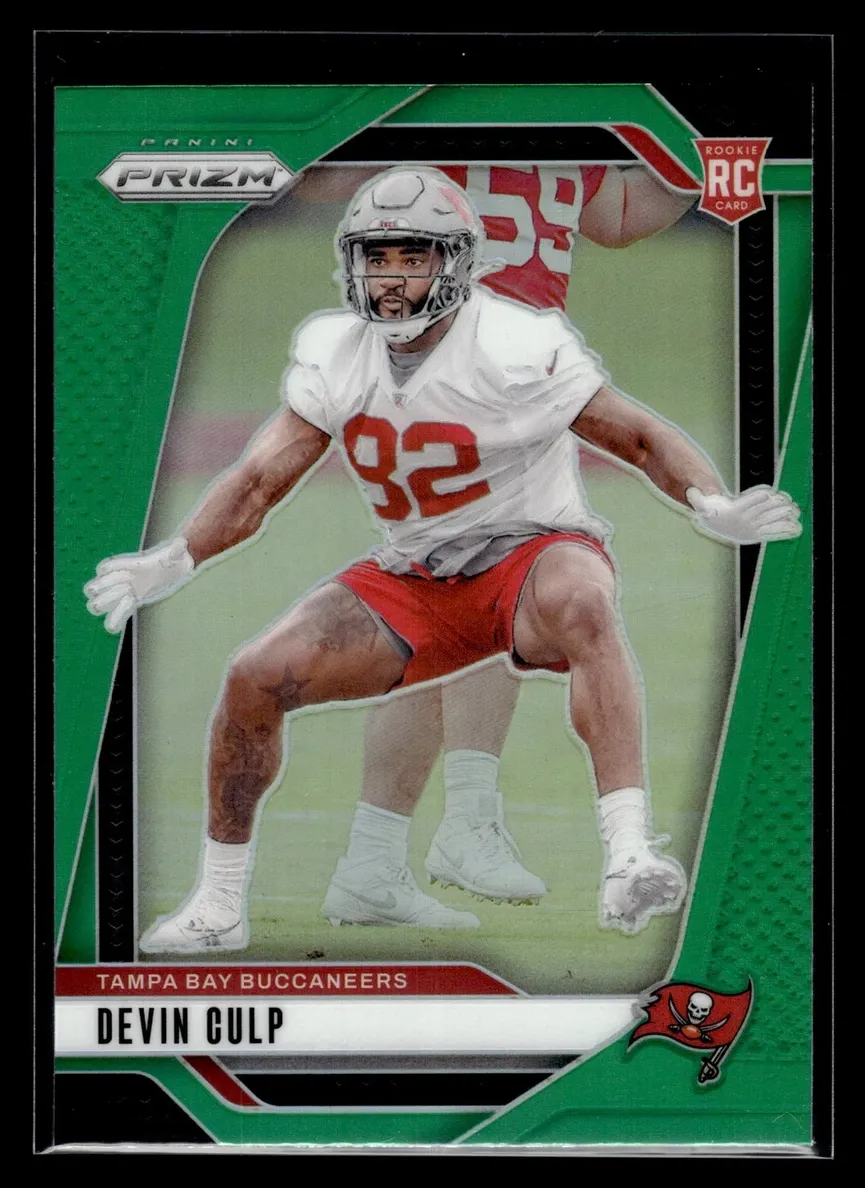 2024 Panini Prizm Football Green Devin Culp #326
