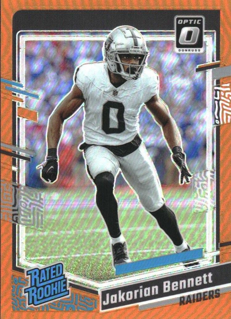 2023 Donruss Optic Football Orange Jakorian Bennett #259
