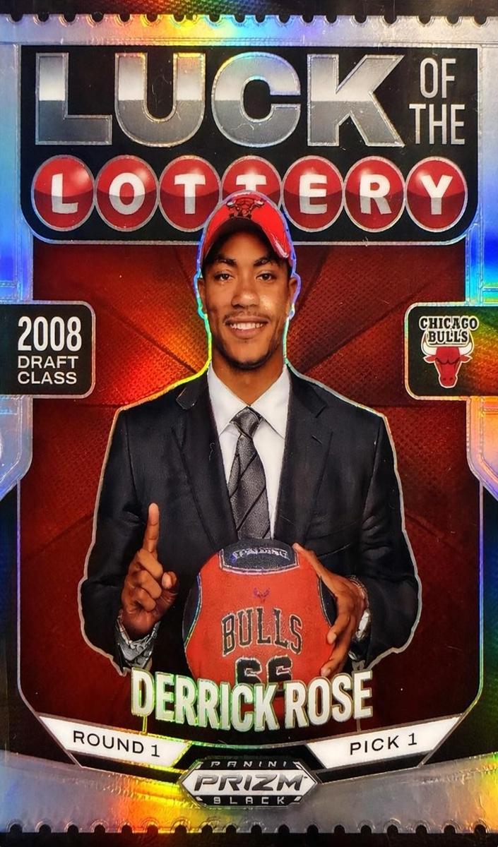 2024 Panini Prizm Black Basketball Silver Derrick Rose #4