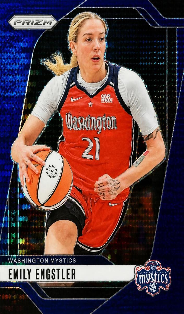 2024 Panini Prizm WNBA Basketball Blue Pulsar Emily Engstler #67