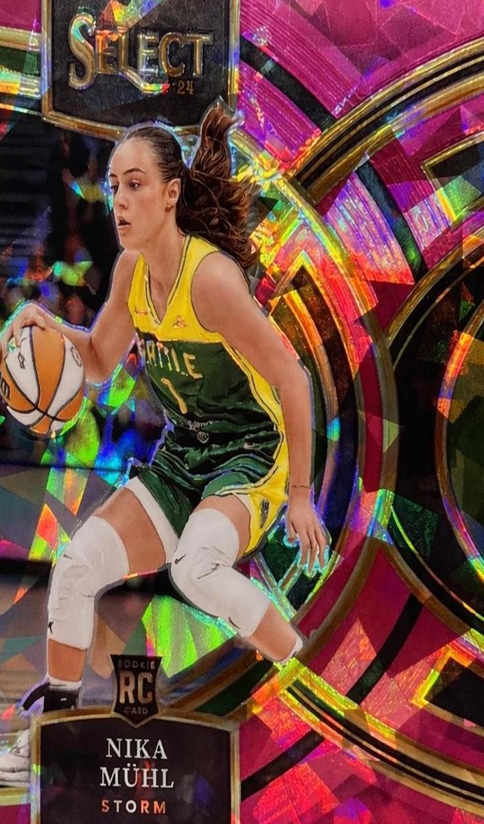 2024 Panini Select WNBA Basketball Pink Ice Nika Muhl #162 PSA 10