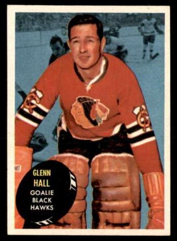 1961 Topps Hockey Glenn Hall #32