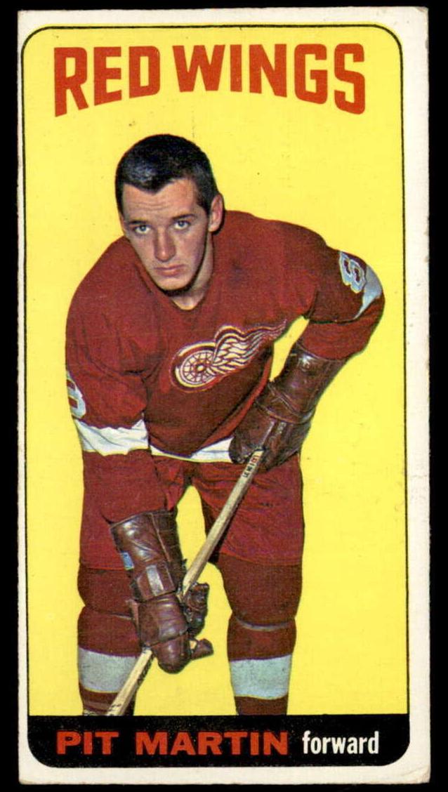 1964 Topps Hockey Pit Martin #1 PSA 6