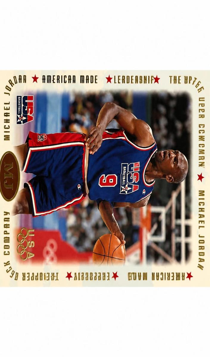 1996 Upper Deck Basketball American Made - Leadership Michael Jordan #M4