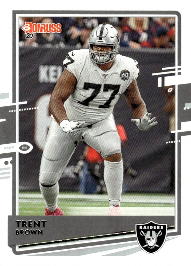 2020 Panini Donruss Football Trent Brown #202