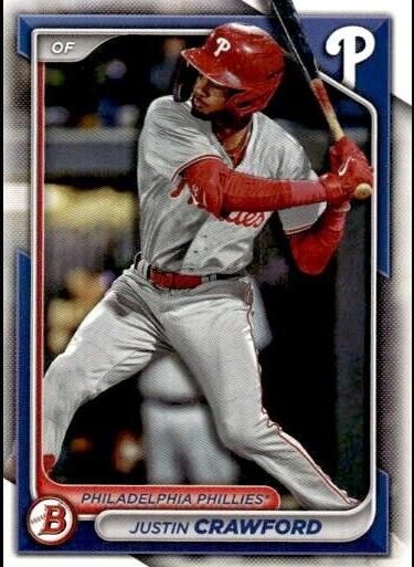 2024 Bowman Prospects Baseball Justin Crawford #BP-17