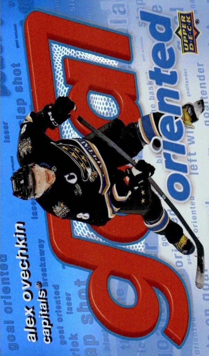 2025 Upper Deck Hockey Alex Ovechkin #GO-8