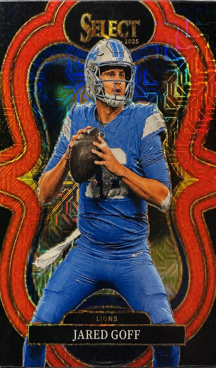 2025 Panini Select Football Red Jared Goff #369