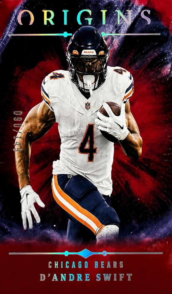 2024 Panini Origins Football Red D'Andre Swift #7