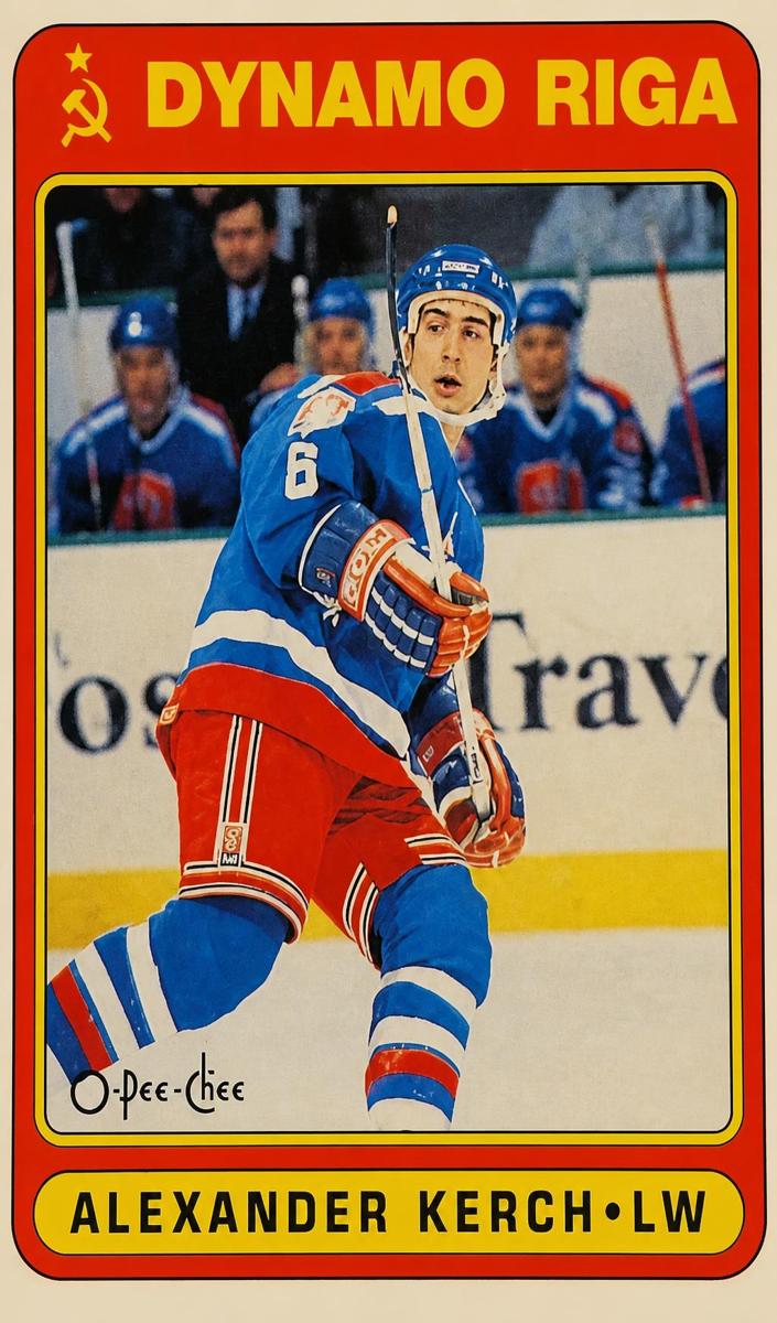 1990 O-Pee-Chee Hockey Alexander Kerch #474