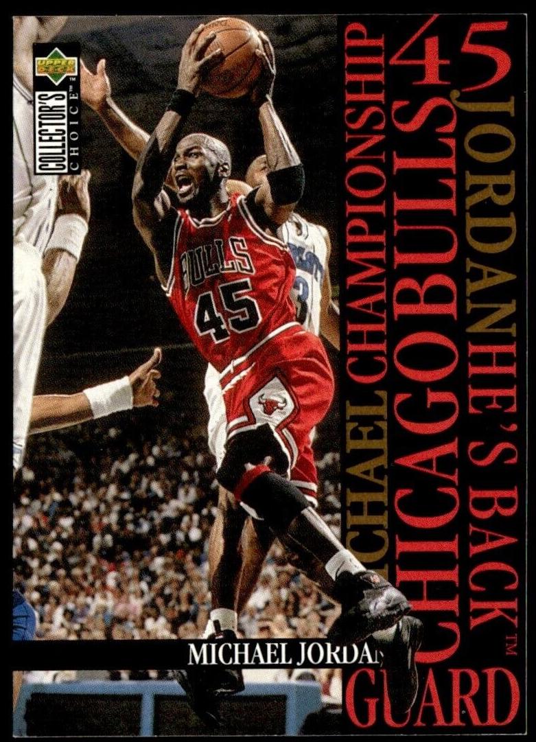 1995 Upper Deck Collector's Choice Basketball He's Back Michael Jordan #M4 PSA 10
