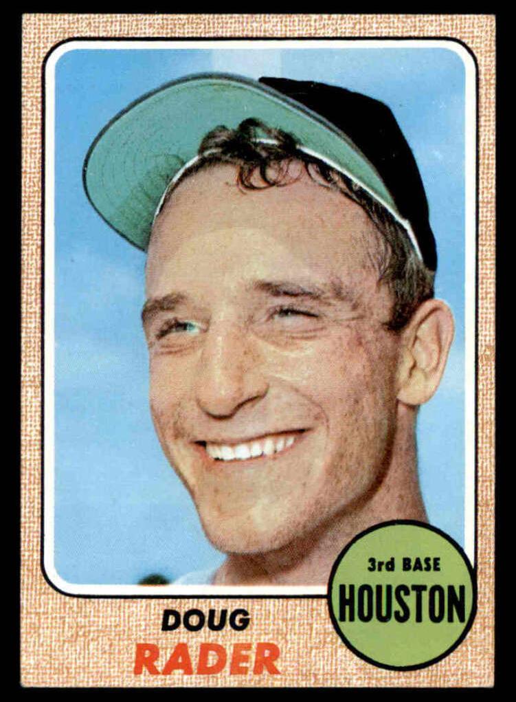 1968 Topps Baseball Doug Rader #332