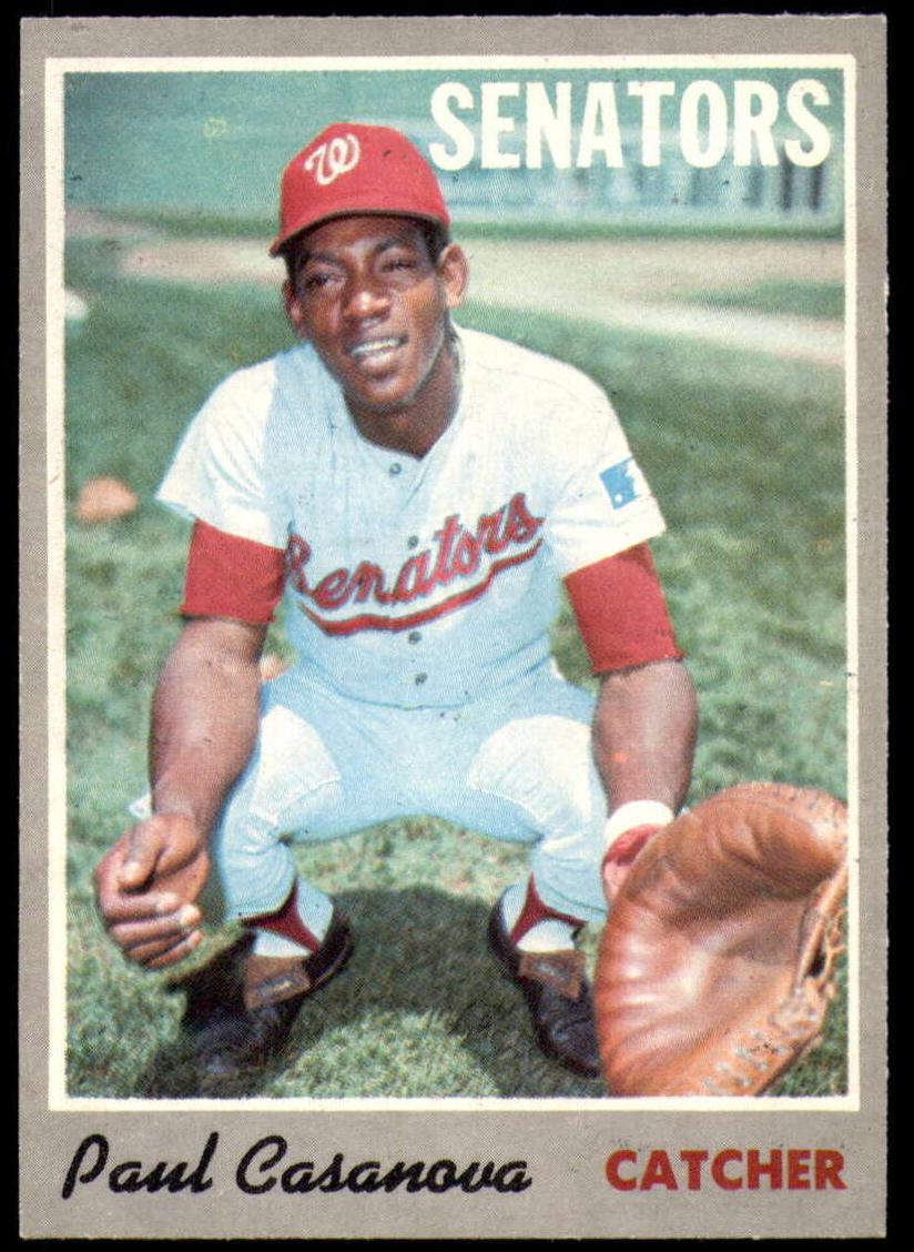 1970 O-Pee-Chee Baseball Paul Casanova #84