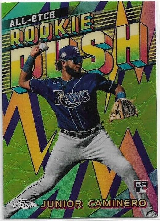 2024 Topps Chrome Baseball Junior Caminero #CERR-12 PSA 10