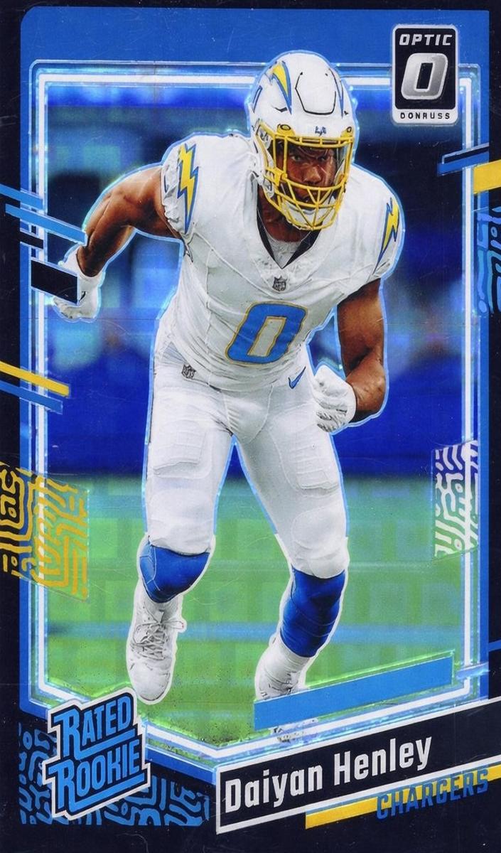 2023 Donruss Optic Football Black Pandora Daiyan Henley #263