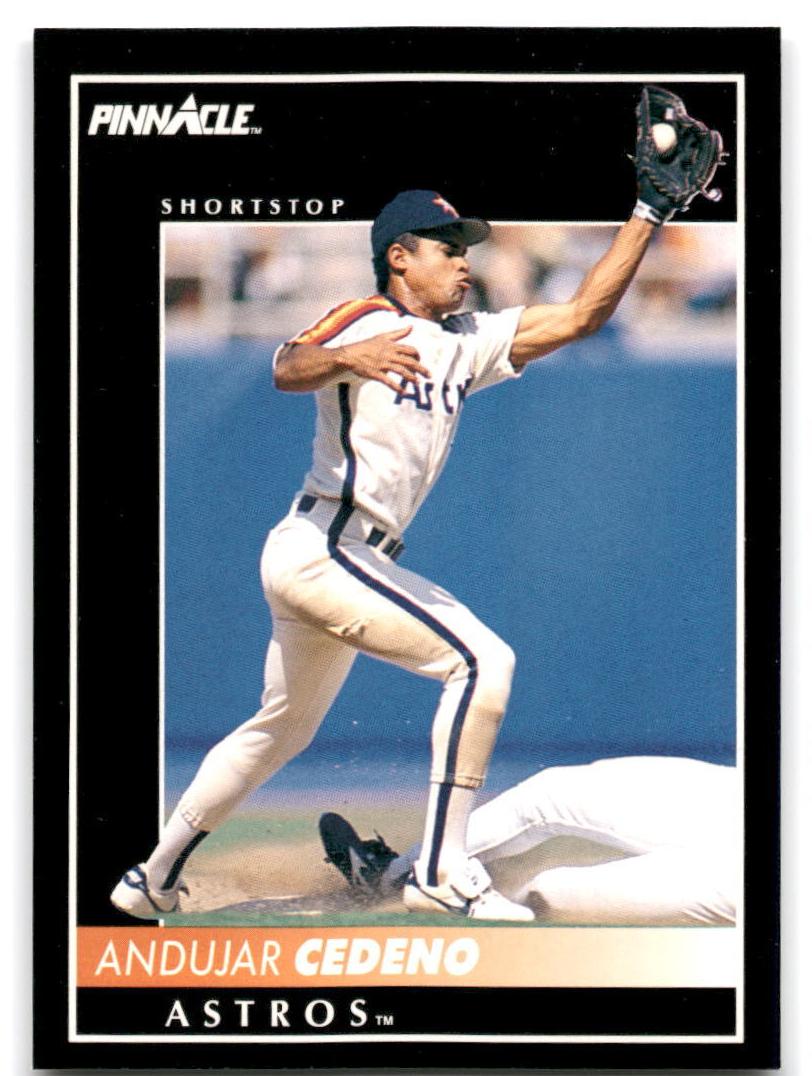 1992 Pinnacle Baseball Andujar Cedeno #84