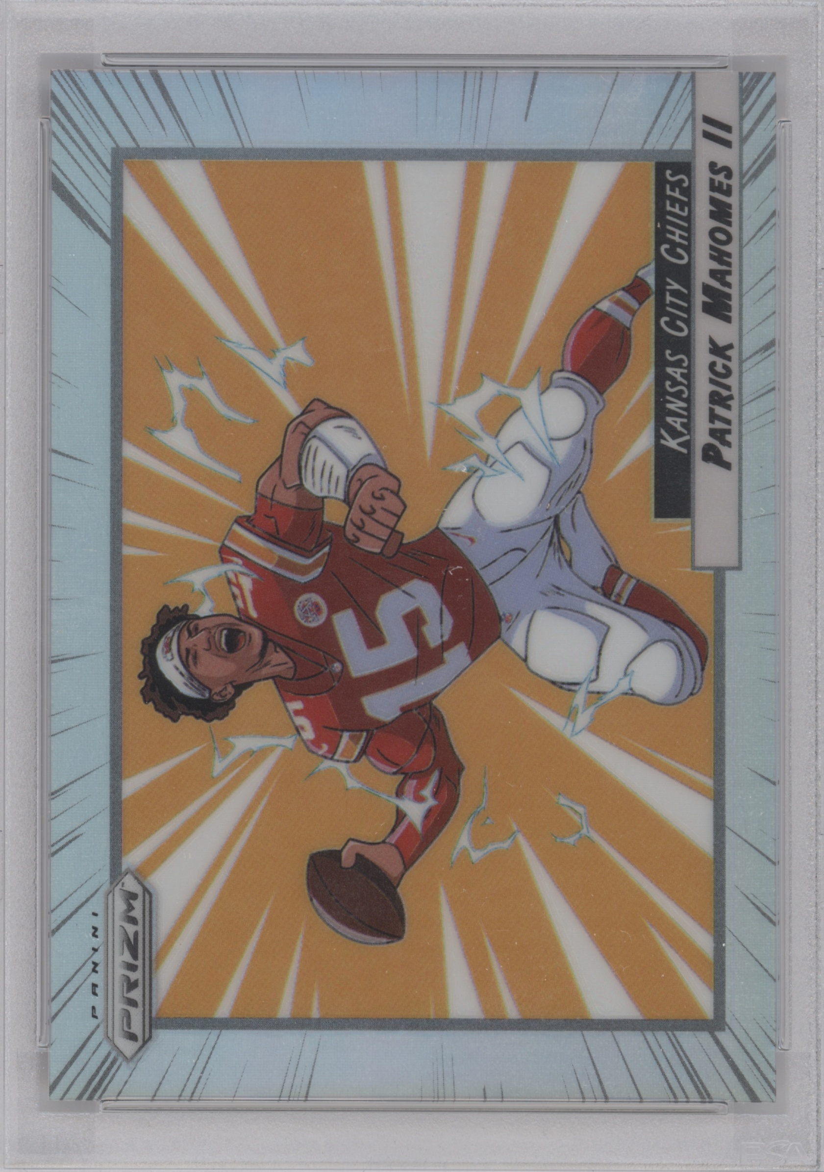 2021 Panini Prizm Football Patrick Mahomes II #M-PM PSA 9