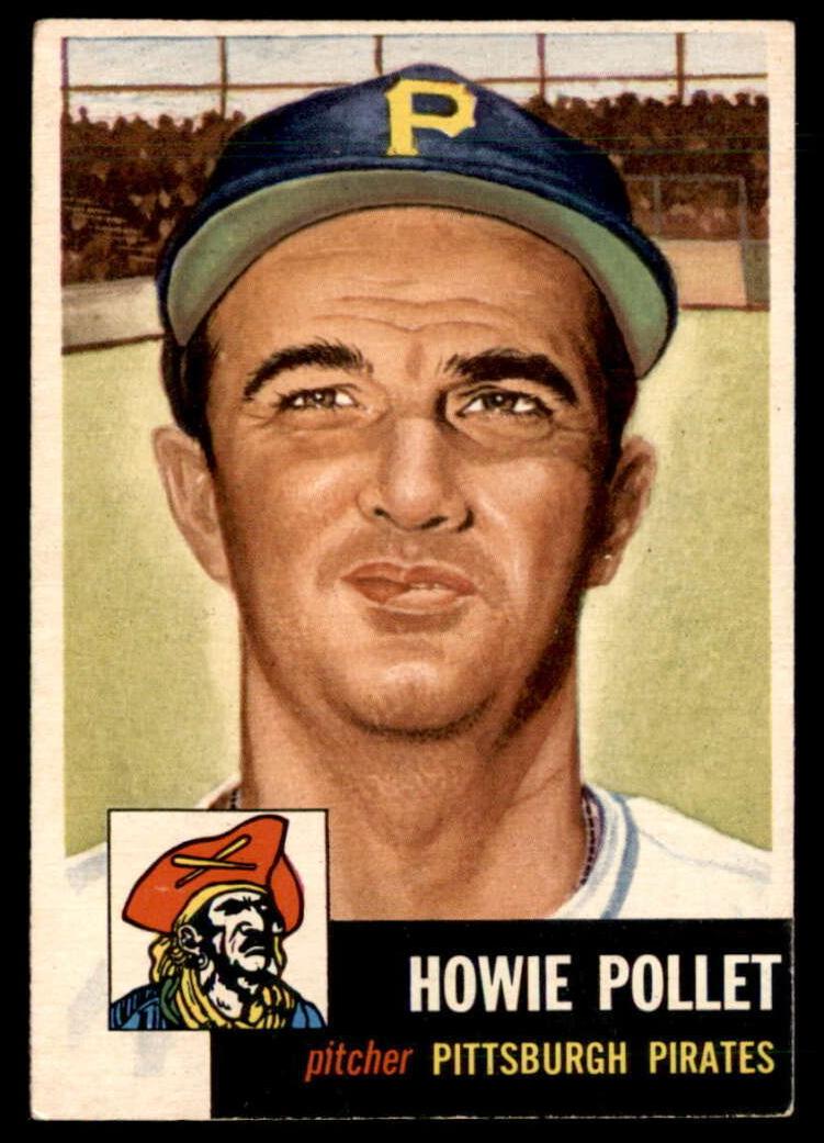 1953 Topps Baseball Howie Pollet #83 PSA 6