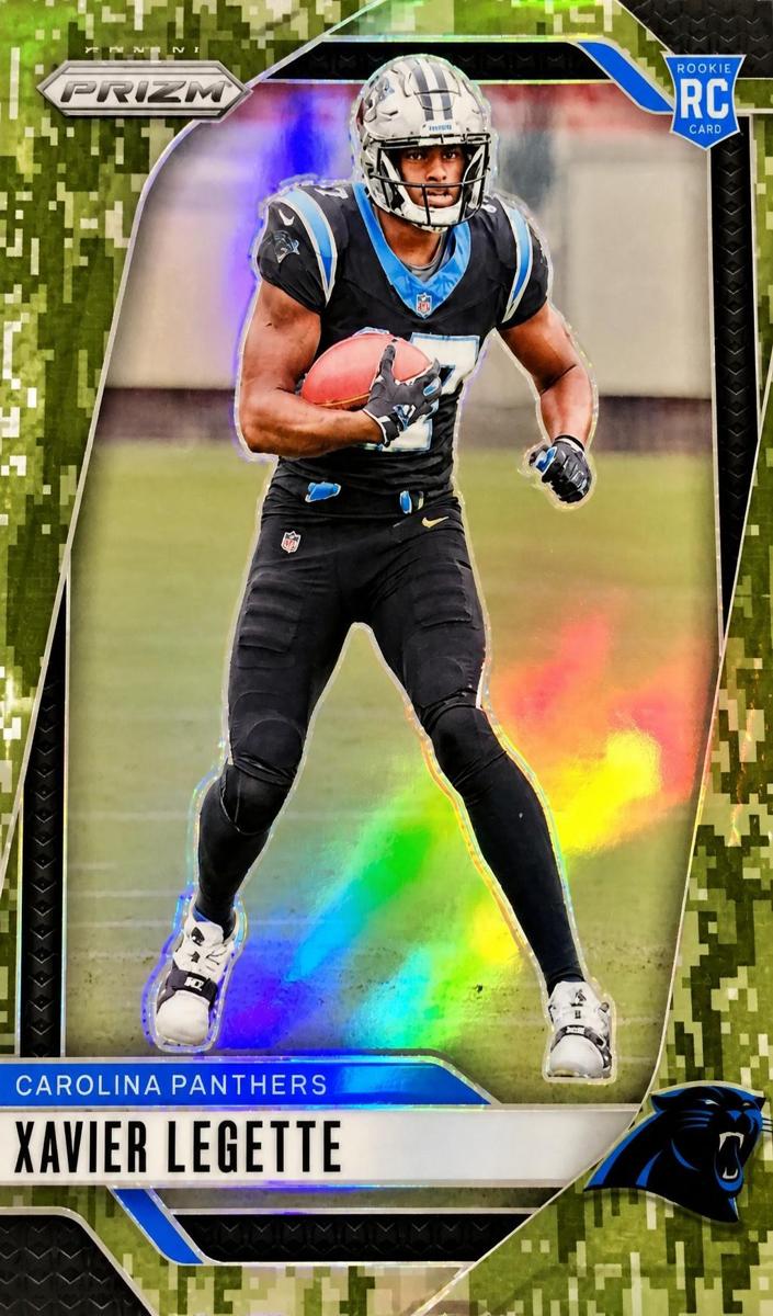 2024 Panini Prizm Football Forest Camo Xavier Legette #398