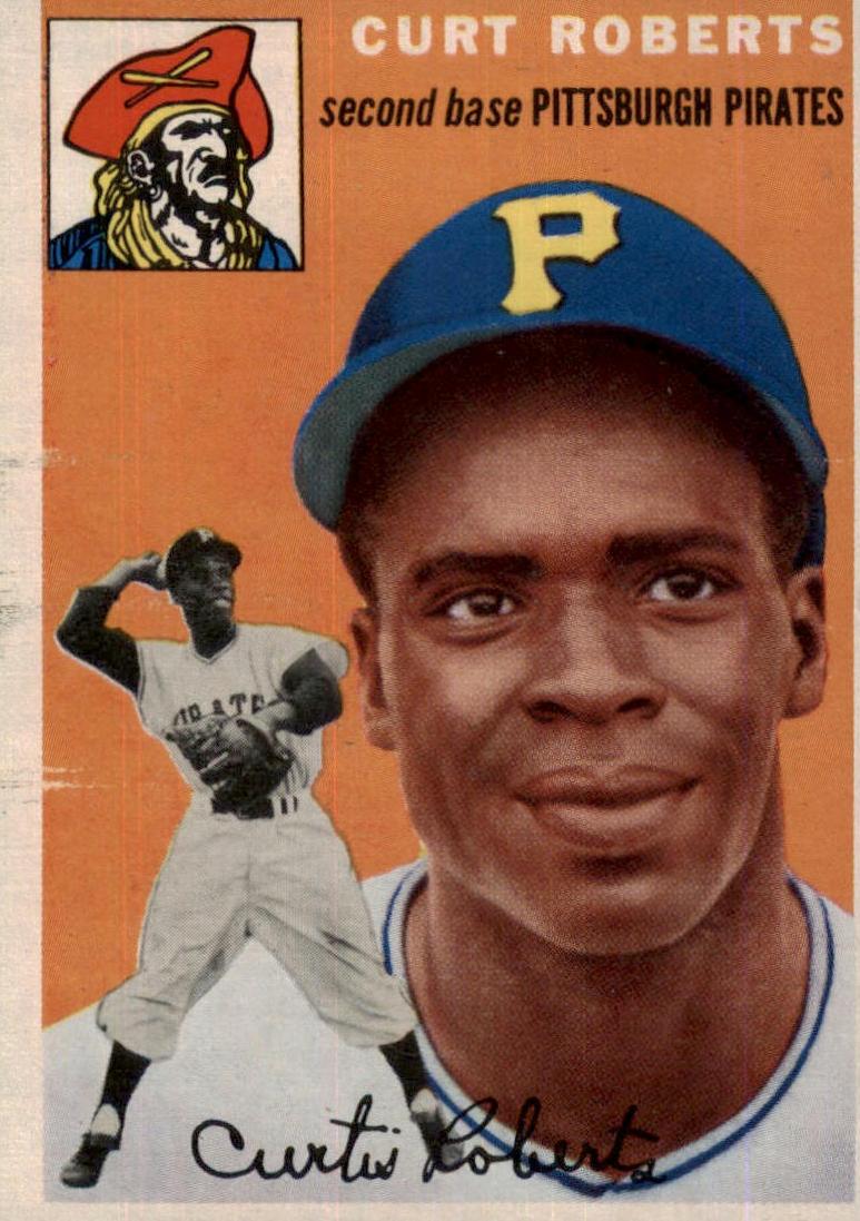 1954 Topps Baseball Curt Roberts #242