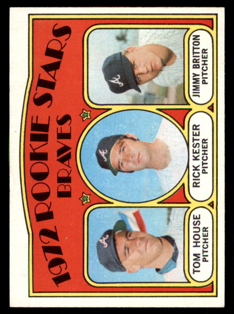 1972 Topps Baseball Braves Rookies #351