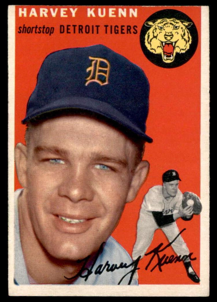 1954 Topps Baseball Harvey Kuenn #25 PSA 5.5