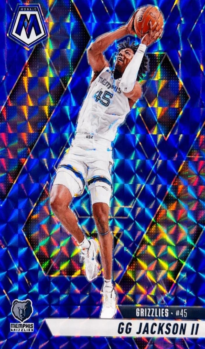 2024 Panini Mosaic Basketball Blue GG Jackson II #52