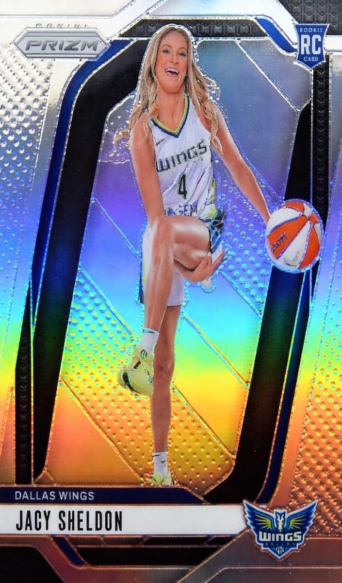 2024 Panini Prizm WNBA Basketball Silver Jacy Sheldon #141 PSA 9
