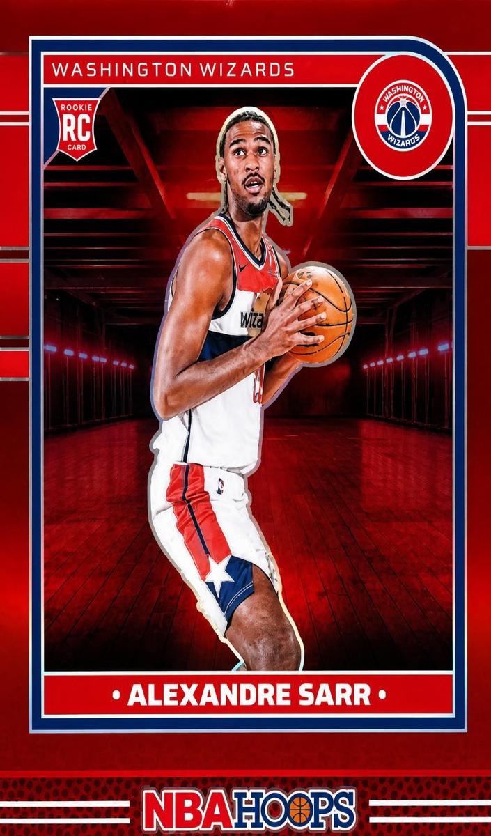 2024 Panini Hoops Basketball Premium Red Alexandre Sarr #232