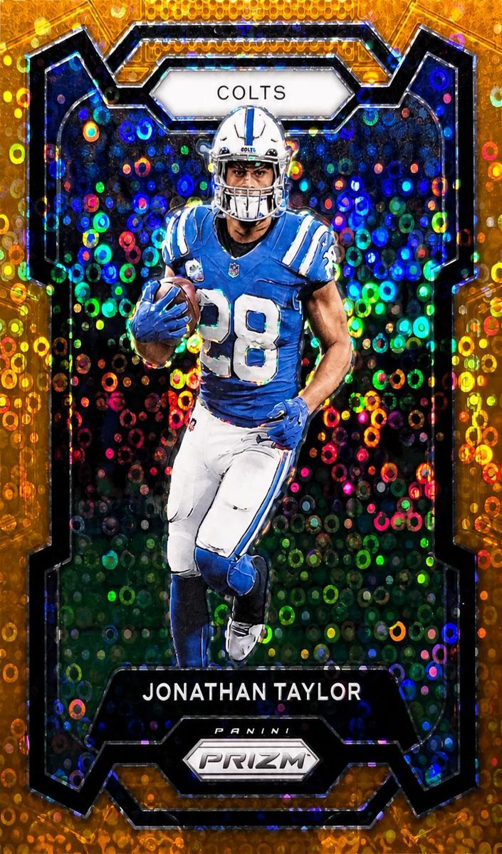 2023 Panini Prizm Football Disco Jonathan Taylor #127