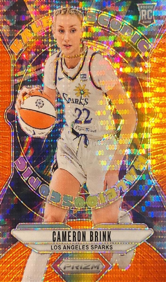 2024 Panini Prizm WNBA Basketball Orange Pulsar Cameron Brink #14