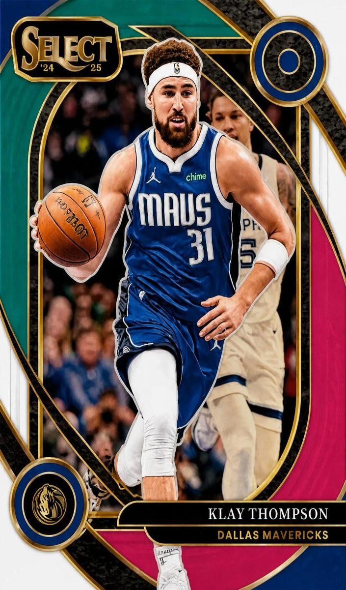 2024 Panini Select Basketball Teal White Pink Klay Thompson #207