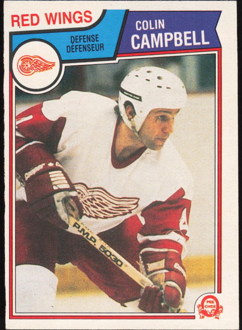 1983 O-Pee-Chee Hockey Colin Campbell #119 PSA 9