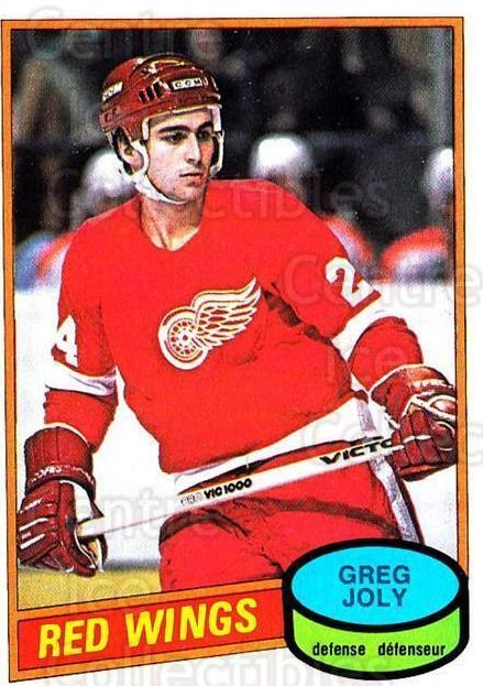 1980 O-Pee-Chee Hockey Greg Joly #270