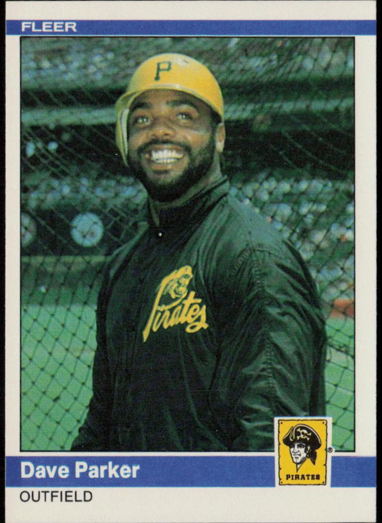 1984 Fleer Baseball Dave Parker #258