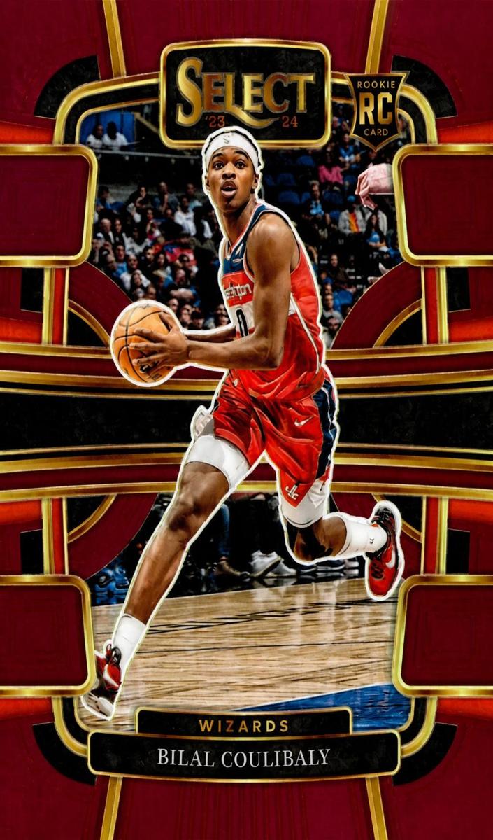 2023 Panini Select Basketball Maroon Bilal Coulibaly #97 PSA 10