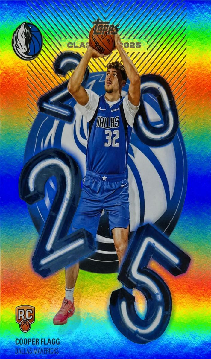 2025 Topps Basketball Cooper Flagg #C25-1 PSA 9