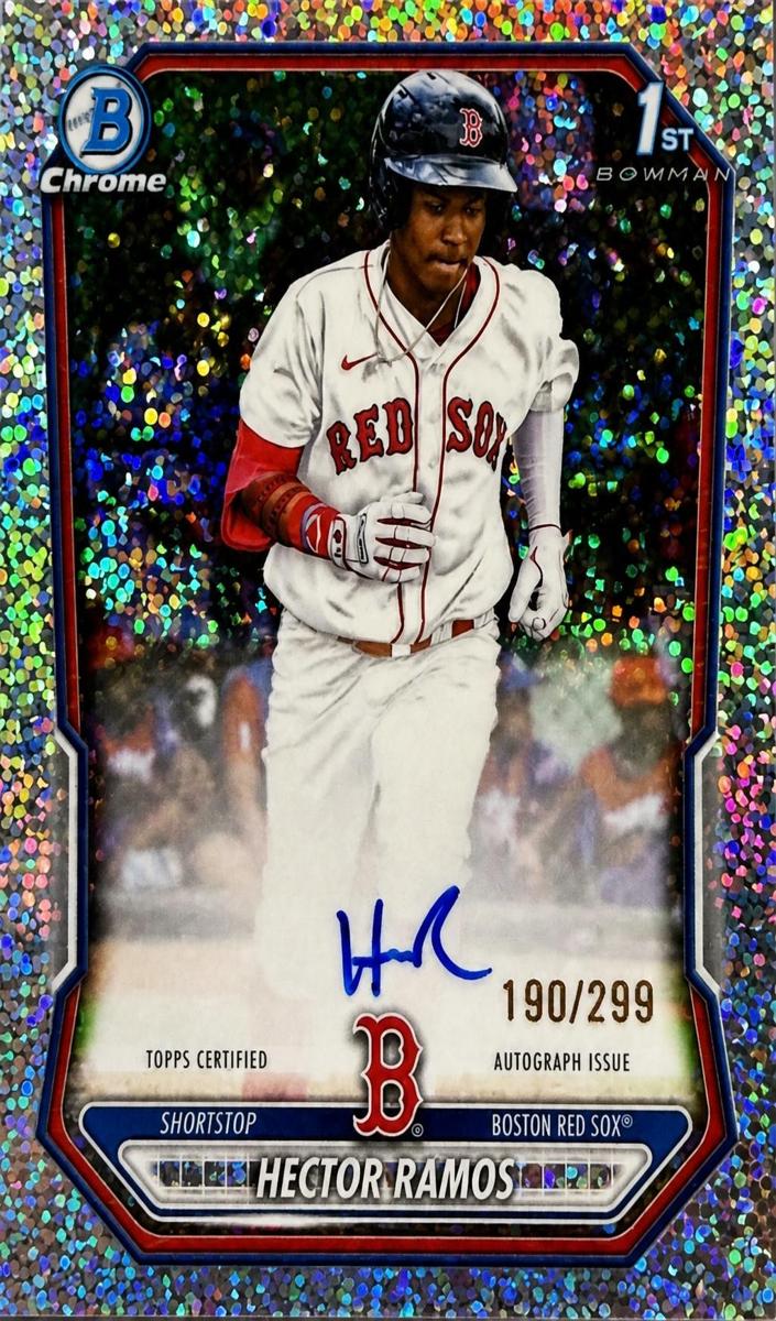 2026 Bowman Baseball Speckle Refractor Hector Ramos #CPA-HR
