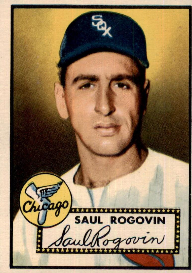 1952 Topps Baseball Saul Rogovin #159