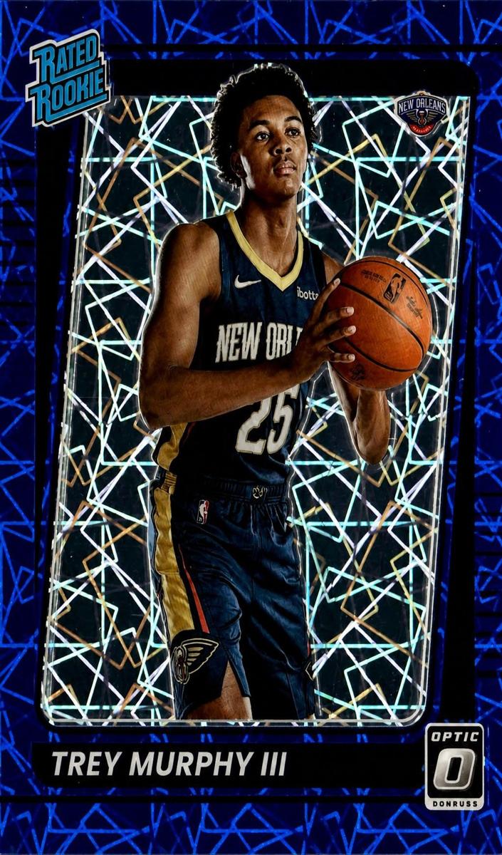 2021 Donruss Optic Basketball Blue Pulsar Trey Murphy III #178