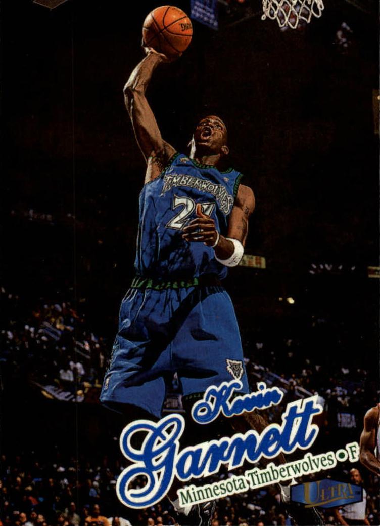 1997 Fleer Ultra Basketball Kevin Garnett #83 PSA 9