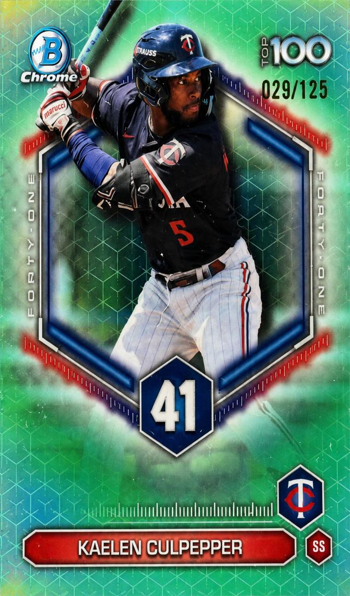 2026 Bowman Baseball Aqua Refractor Kaelen Culpepper #BTP-41
