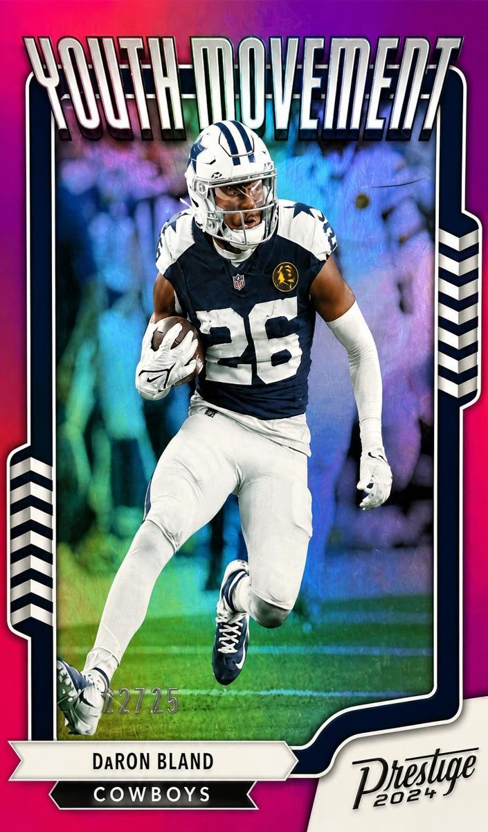 2024 Panini Prestige Football Xtra Points Pink DaRon Bland #YM-DBD
