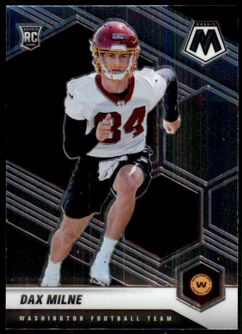 2021 Panini Mosaic Football Dax Milne #400